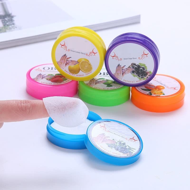 Elecsera Nail Polish Remover Mix Flavor Pack of 6 (192 ml)