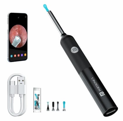 Portronics Cleansify 180mAH Battery, Lightweight, LED Light, 1080p camera