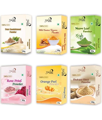 glowious - Skin Toning Face Pack for Normal Skin ( Pack of 6 )