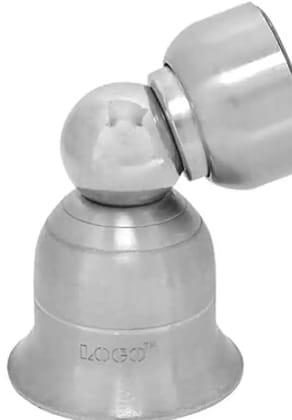Adison Door Stopper, Heavy Duty Magnetic, Pack of 2, Silver Colour, Ring Shaped, Bell Shaped, All Purpose Door Stopper Pack of 2 n