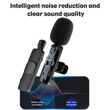 K8 Wireless Lavalier Microphone for Mobile Phone, Clip-On Mini Microphone with Receiver K8 Wireless Lavalier Microphone for Mobile Phone, Clip-On Mini Microphone with Receiver
