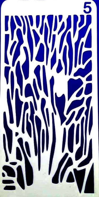 Imported Stencils- 4"*8"- Design 5