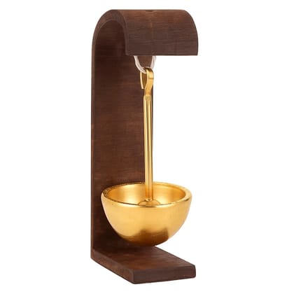 Delhi Deals Hub Brass Doorbell Wind Chime with Wooden Frame Traditional Hanging Bell Adhesive Pack of 1 Delhi Deals Hub Brass Doorbell Wind Chime with Wooden Frame Traditional Hanging Bell Adhesive Pack of 1