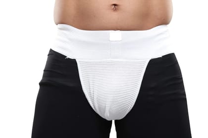 Ezyfit Elastic Athletic Supporter, Ideal for Workout and Sports - Large