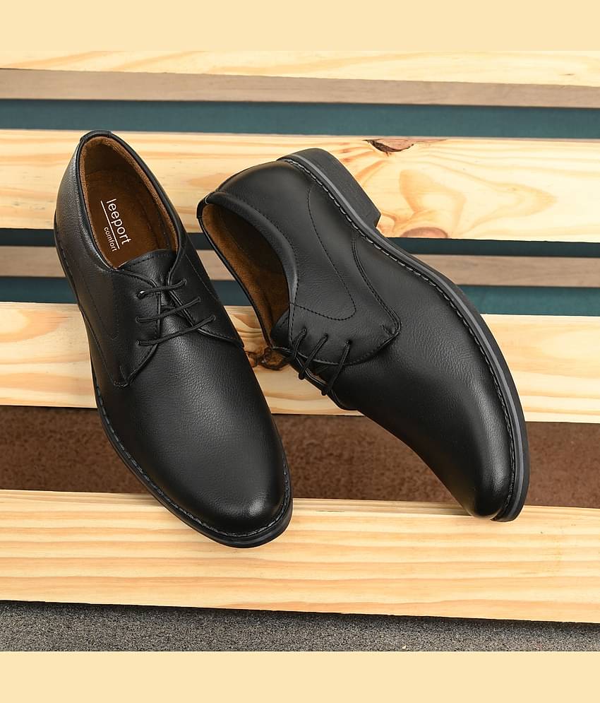 Leeport - Black Men's Formal Shoes