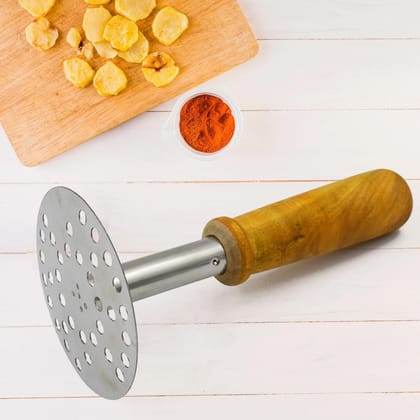 Masher With Wooden Handle