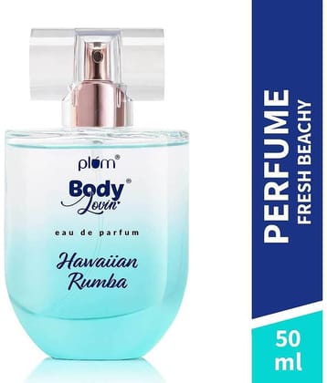 Plum BodyLovin' Hawaiian Rumba | Long Lasting Beachy Fragrance | Luxury Perfume Eau de Parfum  -  50 ml (For Men & Women)