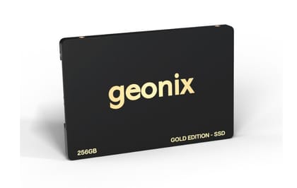 GEONIX SATA 2.5" 256GB Internal Solid State Drive6Gb/s | Fast Performance | Read/Write Speed Upto - 570/500 MB/s | Quad Channel Controller Compatible with PC and Laptop | 5 Years Warranty.