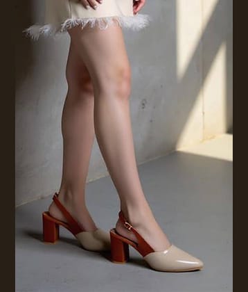Stylestry Cream Women's Pumps Heels