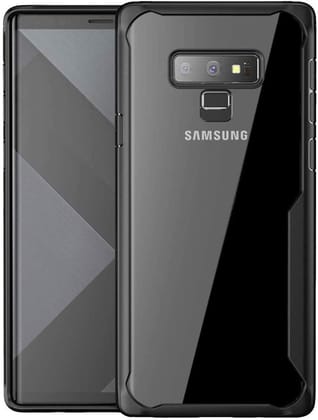 PLUGTECH Slim Shockproof Case | Matte Black Soft | Drop Protection | Precise Cutouts | Premium Mobile Cover for Samsung Galaxy NOTE 9