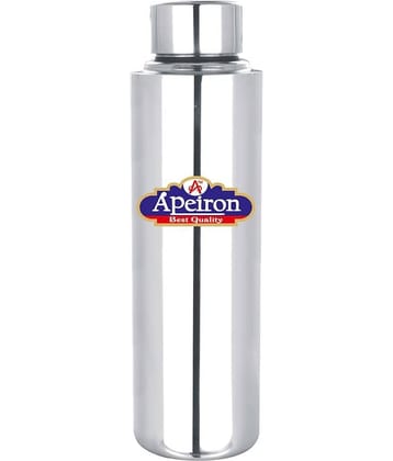 APEIRON - Silver Fridge Water Bottle ( Pack of 1 )