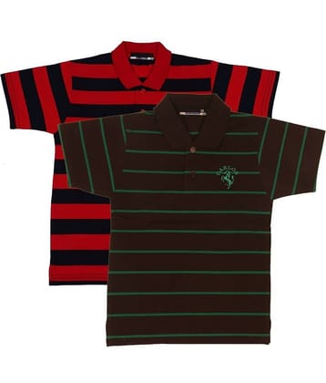 NEUVIN Baby Boys Cotton Polos ( Multi )