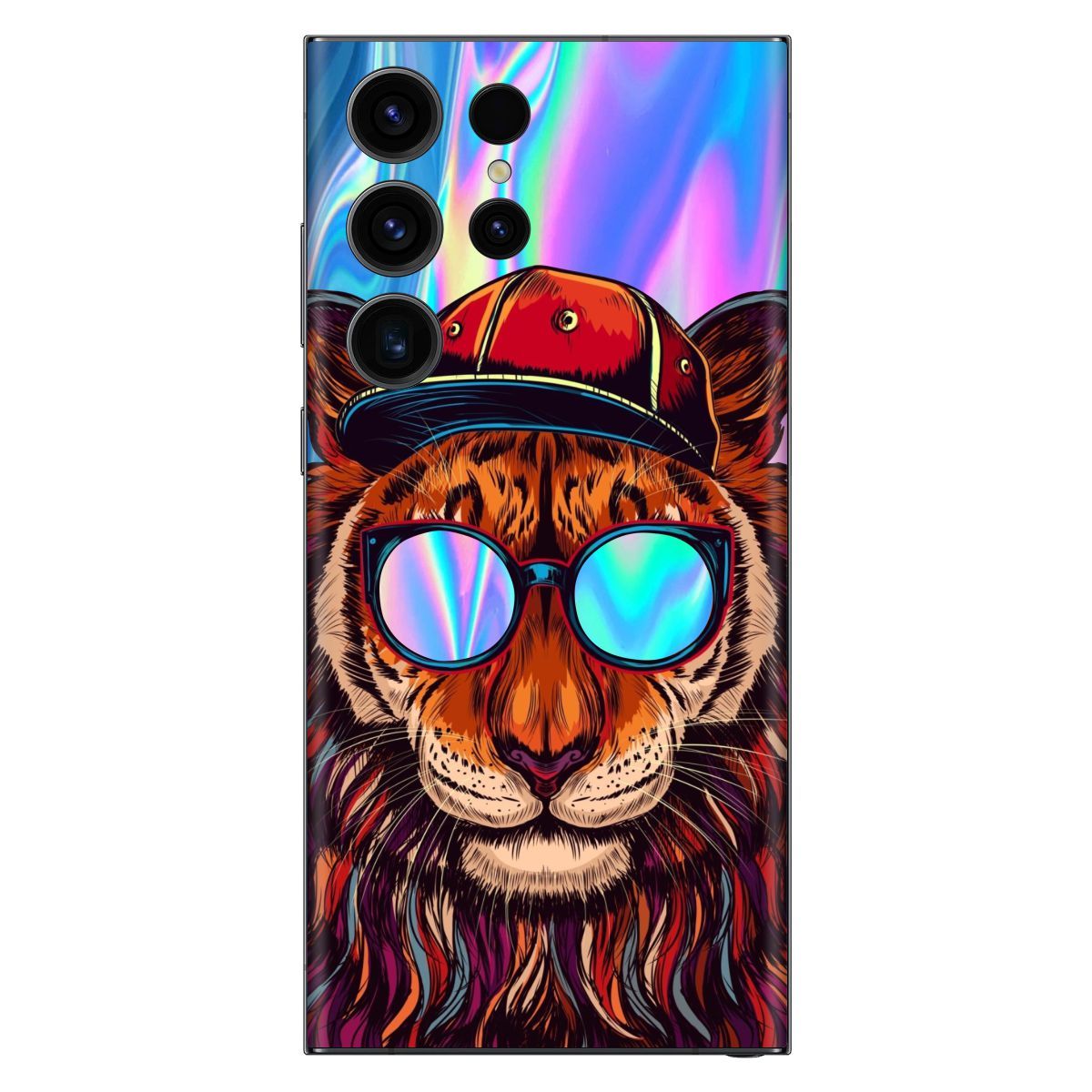 Cool Tiger Shiny Mobile Skin