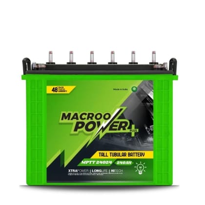 Macroo Power+ Tall Tubular Battery MPTT 24024 240Ah