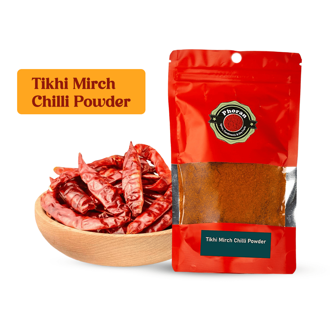 Buy TikhaLal Chilli Powder Online India - Extra Hot Spice | Phoran