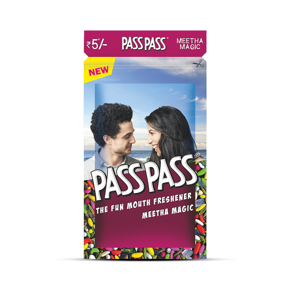 Pass Pass Zipper || Meetha Magic || Pack of 18 || 11.75 Grams Each