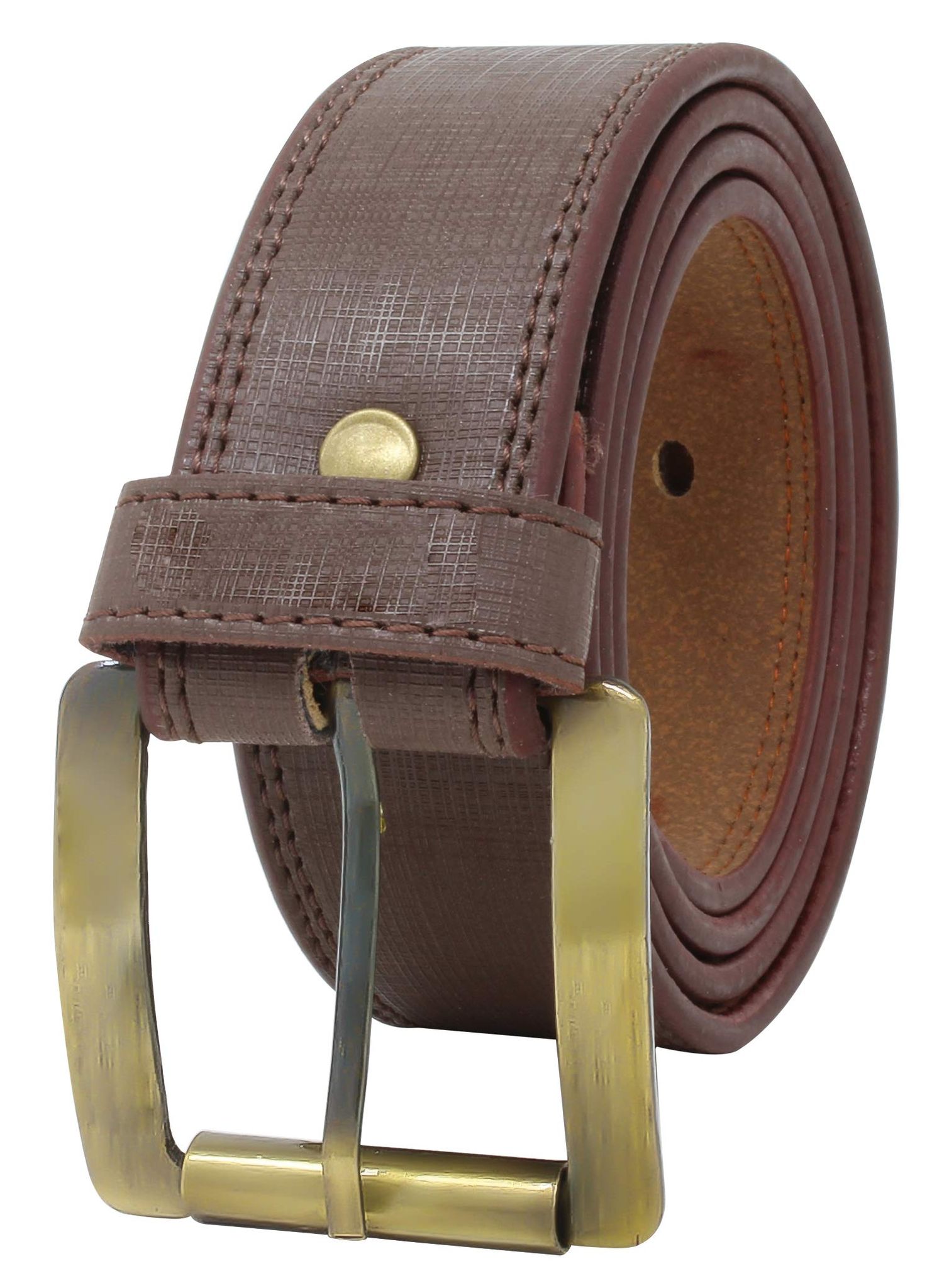 Brown Formal/casual PU Leather Belt For Men New BL02