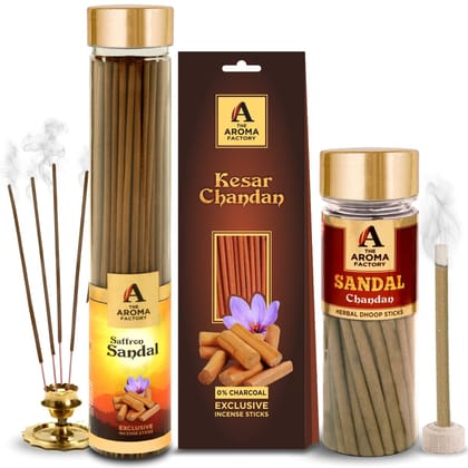 The Aroma Factory Agarbatti for Pooja, Incense Sticks, Charcoal Free & Low Smoke Agarbatti with Essential Oils & Natural Fragrance 30Sticks X 1Packet The Aroma Factory Agarbatti for Pooja, Incense Sticks, Charcoal Free & Low Smoke Agarbatti with Essential Oils & Natural Fragrance 30Sticks X 1Packet