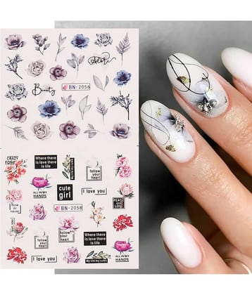 Lenon Assorted Nail Art Sticker Stickers 3 g