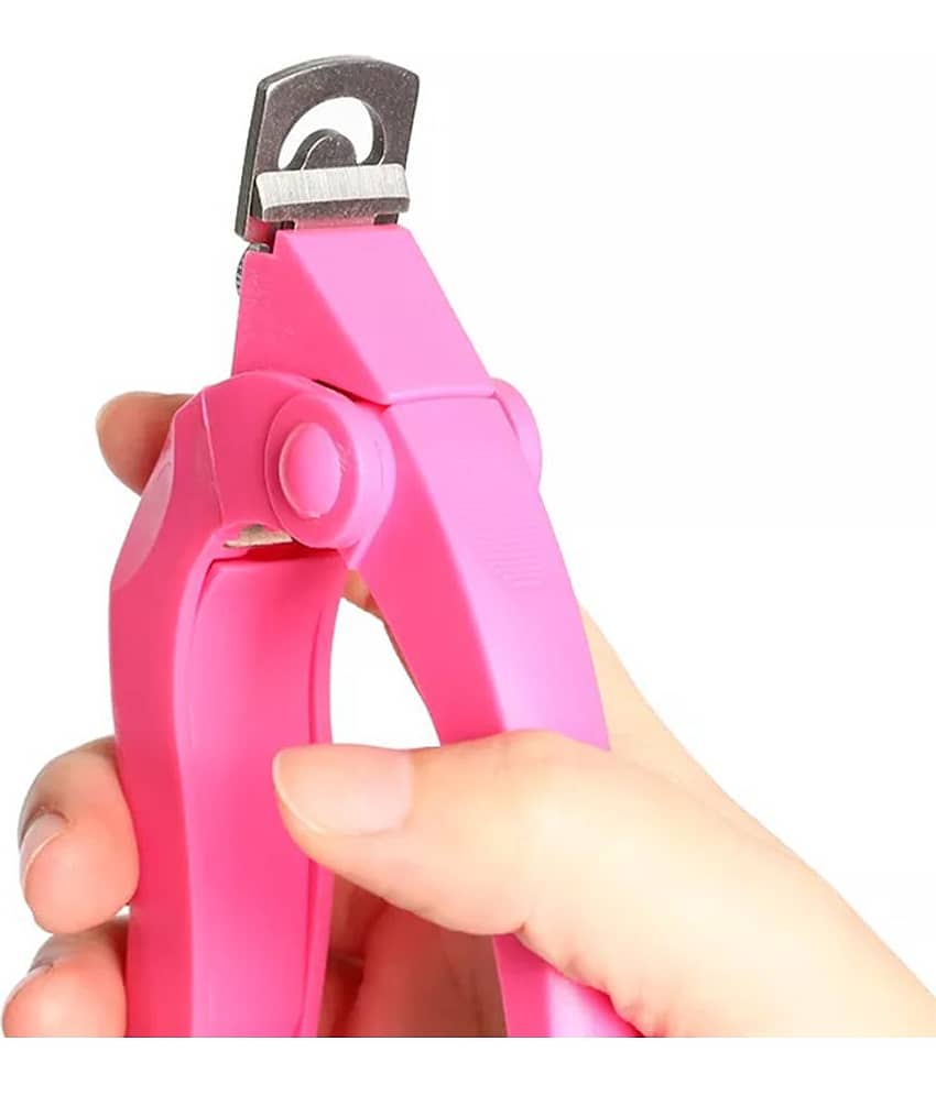 Lenon Fake Nail Clippers Nail Tip Trimmer Fake Toenails Cutter Nail Cutter Nail Art Tool U-shape Nail Cutter Nail Scissors French Fingernail Shaper