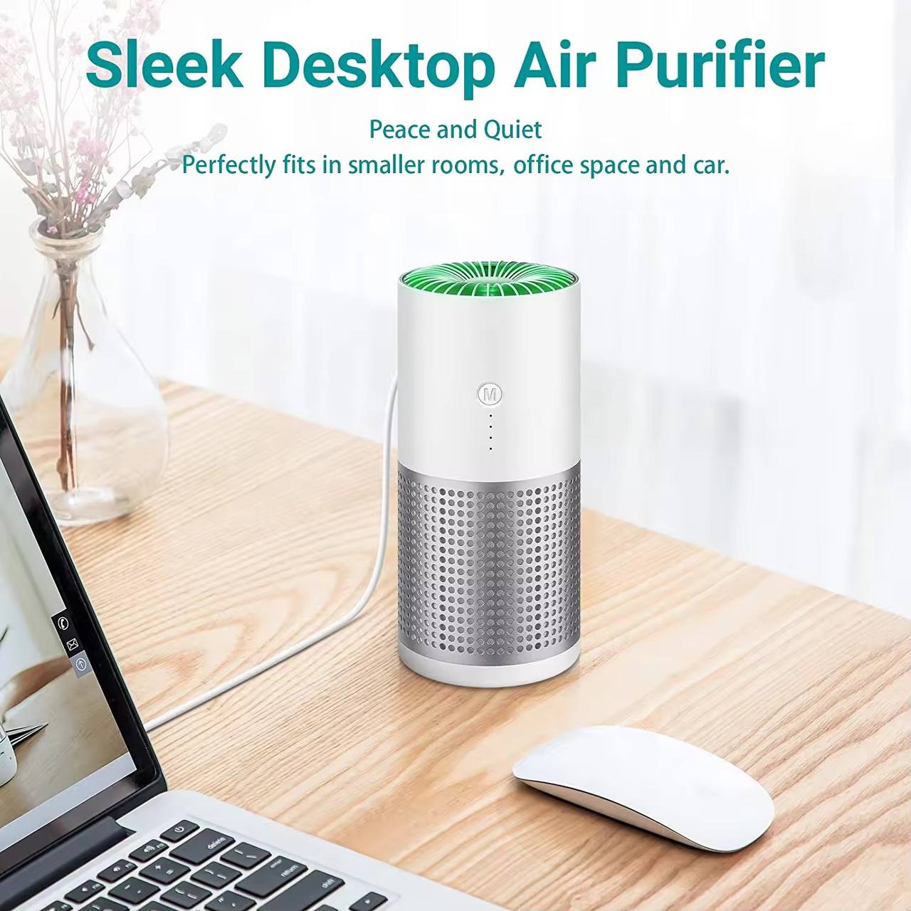 Portable Air Purifier ( White or Black Color )
