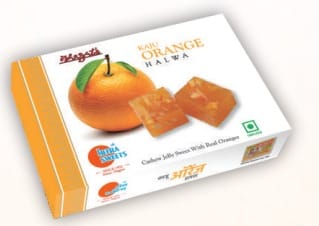 Orange kaju halwa 400 G