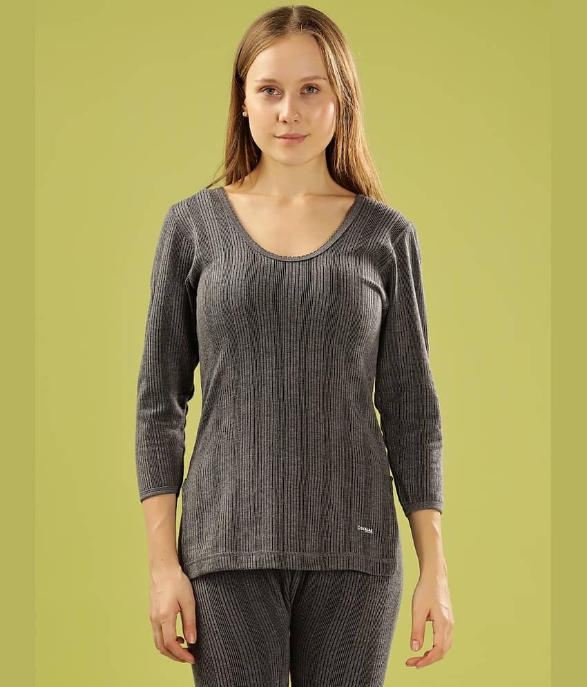 Dollar Ultra Cotton Blend Topwear - Grey