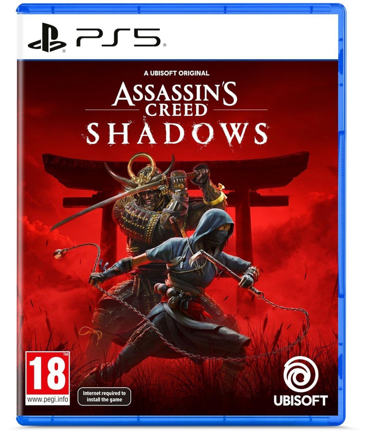 PS5 Ubisoft Assassins Creed Shadows | Standard Edition | PlayStation 5|