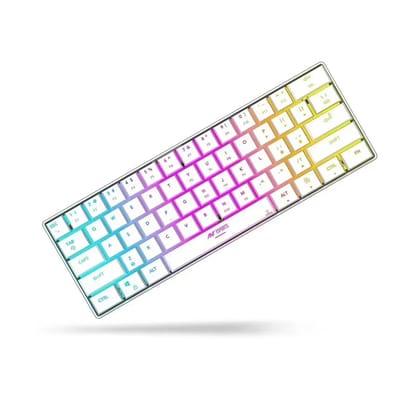 Ant Esports MK1500 Mini 60% Pro RGB Wireless Gaming Keyboard with Membrane Switches for PC / Mobile / Tablets / Laptop