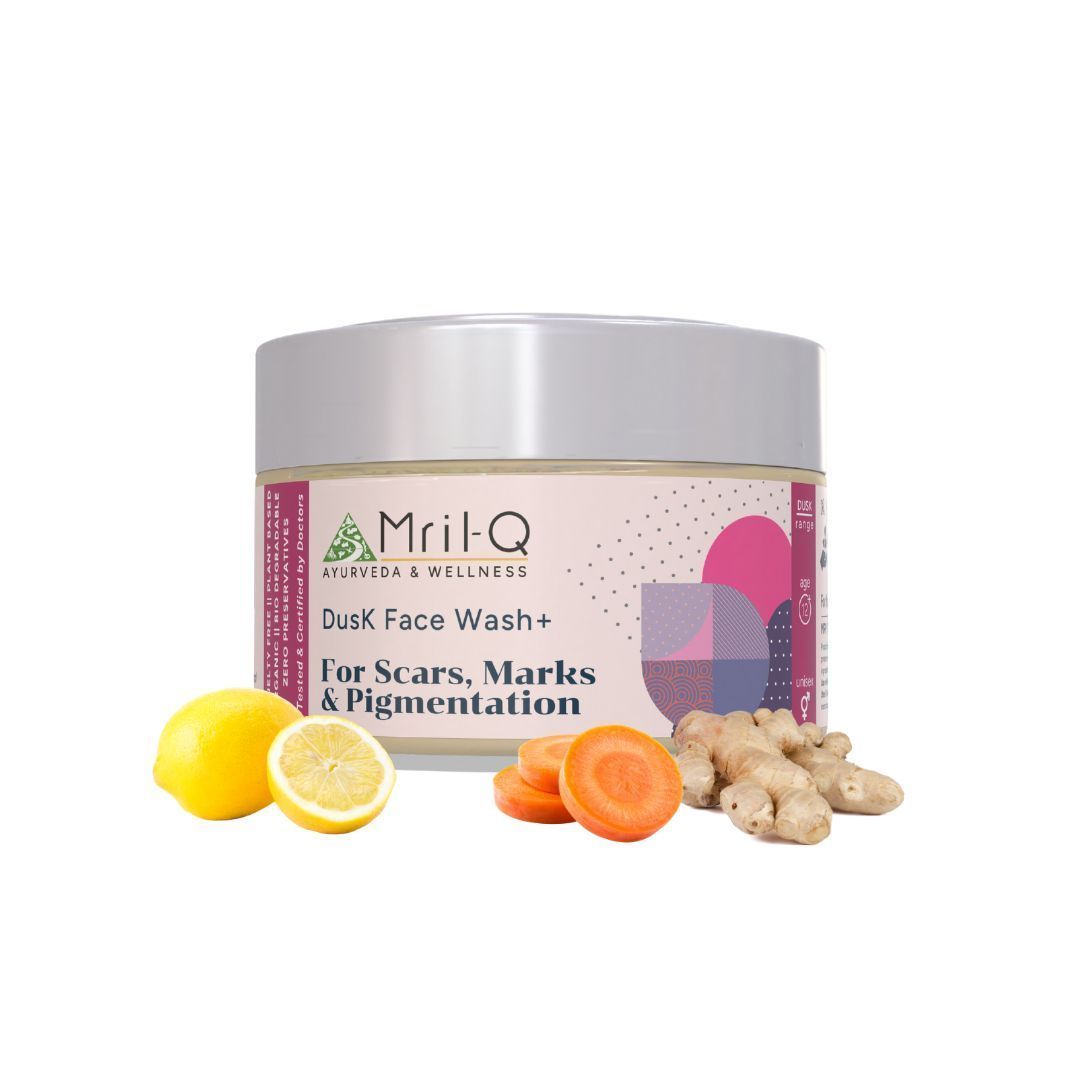 MrilQ Dusk Face Wash Plus | Scars, Marks & Pigmentation | Severe Acne | Oily, Sensitive, Combination Skin