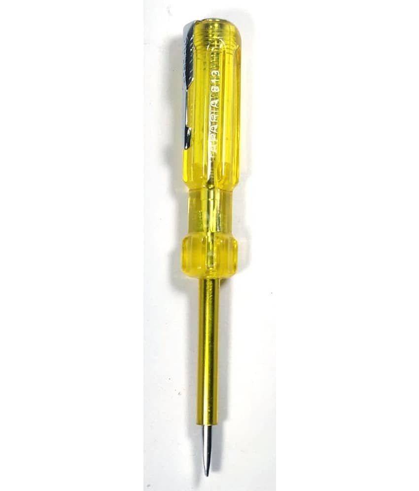Taparia 813 Screwdriver Cum Line Tester - Yellow