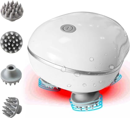 WUGO::Smart Scalp Massager | Scalp Massager for Hair Growth, 360 Degree Rotation| Electric Head & Body Massager| Hair Massager For Hair Growth