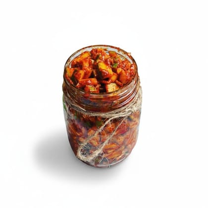 Traditional Mango Pickle - 500 gm - One glass jar