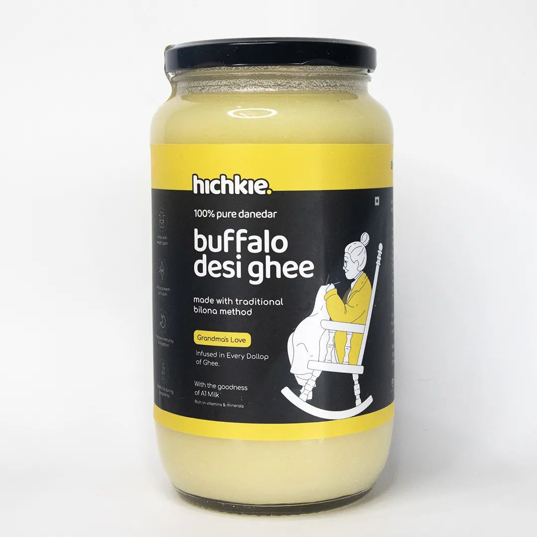 A2 Buffalo Desi Ghee | Bilona Method | Curd-Churned | Lab Tested.
