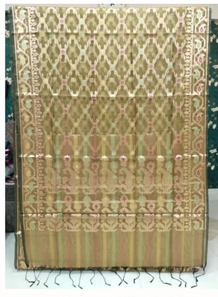 Muslin Organza-Mehendi Green