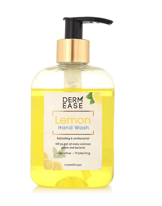 Dermease Pure Hand Wash for Gentle Clean & Hydration | Lemon