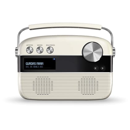 Saregama Carvaan Punjabi - Portable Music Player with 5000 Preloaded Songs, FM/BT/AUX Saregama Carvaan Punjabi - Portable Music Player with 5000 Preloaded Songs, FM/BT/AUX