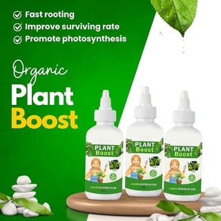 Plant Boost Liquid Biofertilizer (3 x 50ml)  Fast Rooting Growth Enhancer