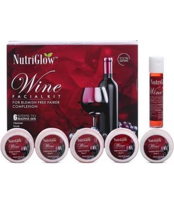 Nutriglow Wine Facial Kit For Blemish Free Fairer Complextion 260gm