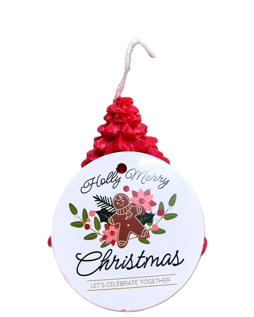 Adiva - Holy Meri Christmas Candle (Red)
