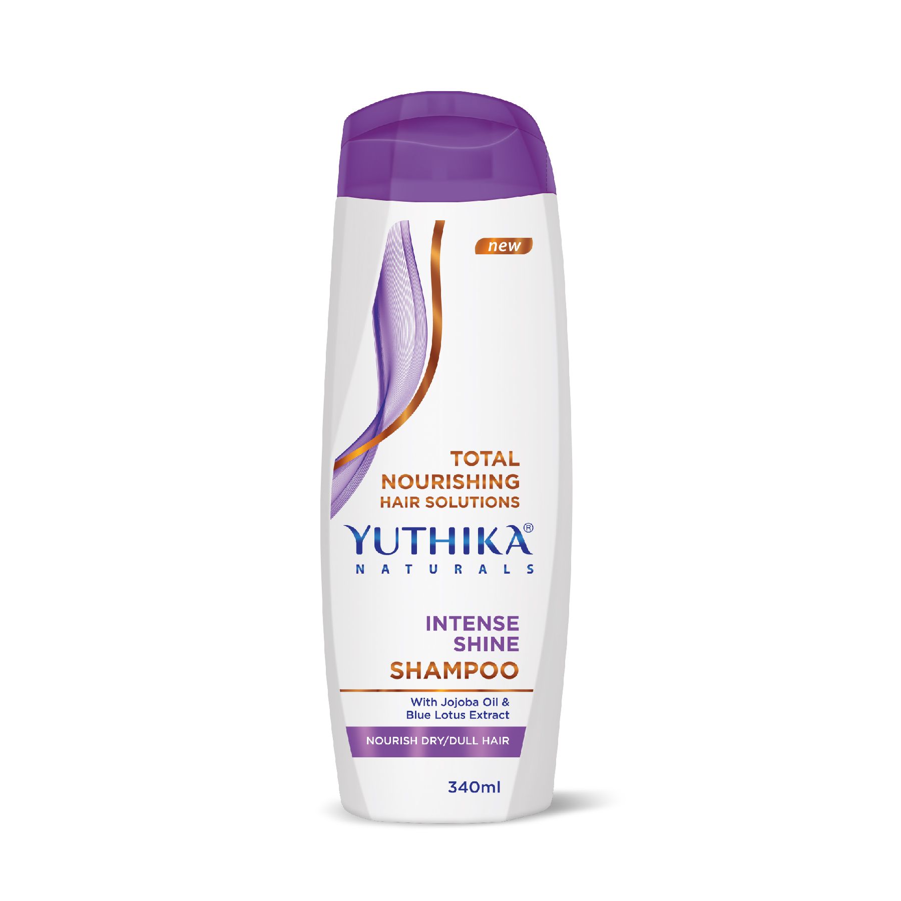 Yuthika Naturals Total Nourishing Hair Solutions Shampoo Intense Shine 340ml
