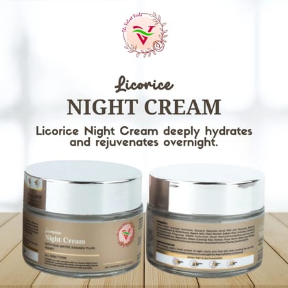 The Velvet Veils Licorice Night Cream 50 G