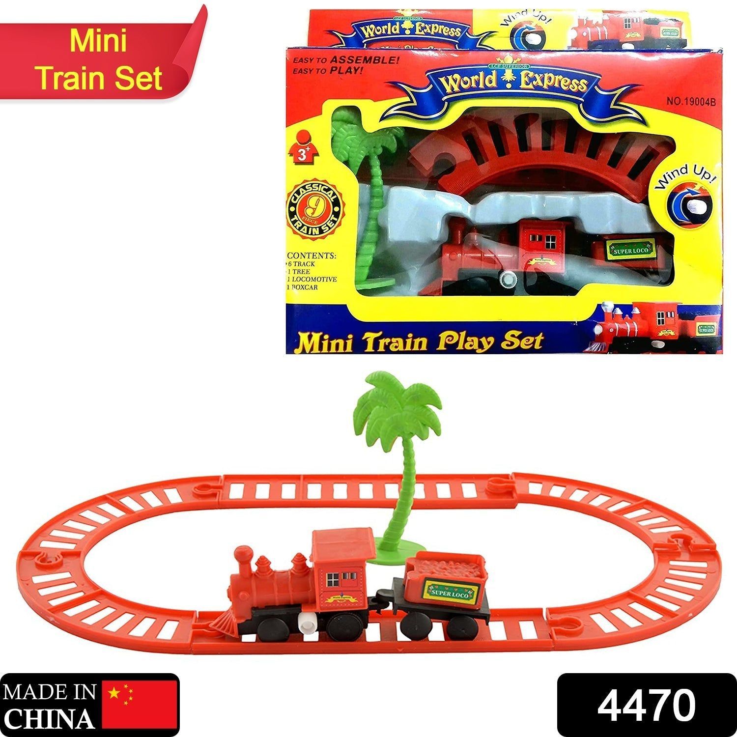 World Express Mini Train Play Set for kids
