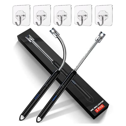 Electric Rechargeable Plasma Gas Lighter for BBQ, Gas Stove, Candles - USB Rechargeable  by Ruhi Import Store