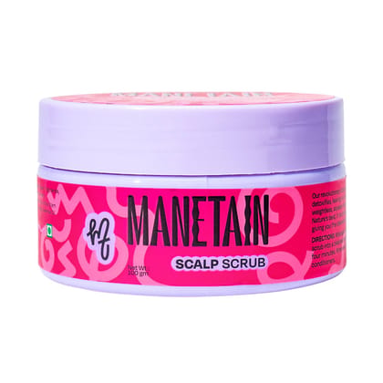 Manetain Scalp Scrub with Himalayan Sea Salt & Cactus Extract - 100 g