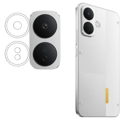 ISAAK Back Camera Lens Protector compatible for Poco X8 5G (Pack of 1) ISAAK Back Camera Lens Protector compatible for Poco X8 5G (Pack of 1)