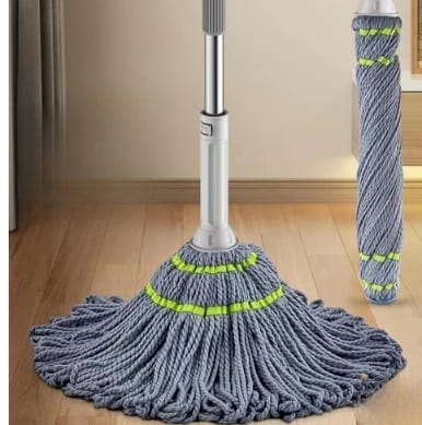 Squeeze Twist Mop Self-Wringing with Telescopic Handle