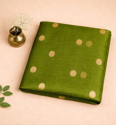 Handwoven Chanderi Silk × Silk Saree