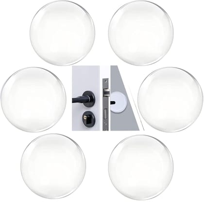 Wholesale Item - SILICONE WALL PROTECTOR RUBBER (PACK OF 6) - MOQ 21 Pieces