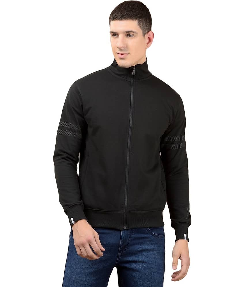 Dollar Cotton Men's Casual Jacket - Black ( Pack of 1 )